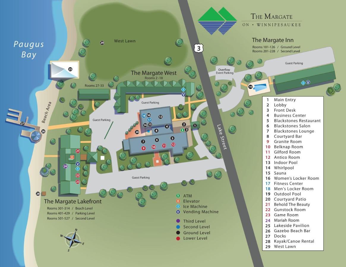 The Margate Resort Laconia Eksteriør bilde